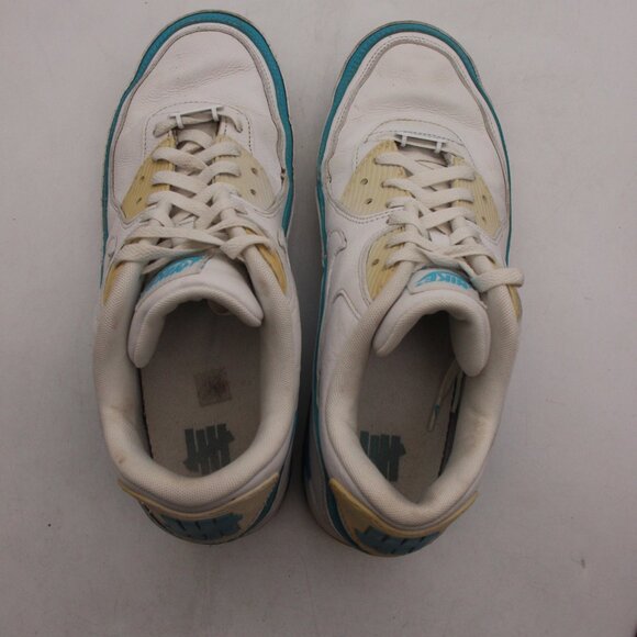 Nike Air Max 90 Undefeated Golf Shoe White Blue Fury Men's size 12 DS CJ7197-102 - Picture 9 of 12